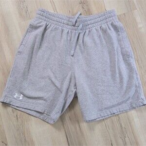 Under Armour Men's Rival Elastic Waist Soft Comfortable Fleece Shorts Athletic